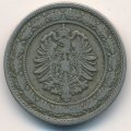 Германия 20 пфеннигов 1888 год