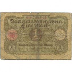 Веймарская республика 1 марка 1920 год - VG