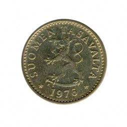 Финляндия 10 пенни 1976 год