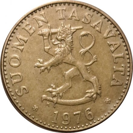 Финляндия 50 пенни 1976 год