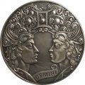 Беларусь 1 рубль 2014 год - Близнецы (Gemini)