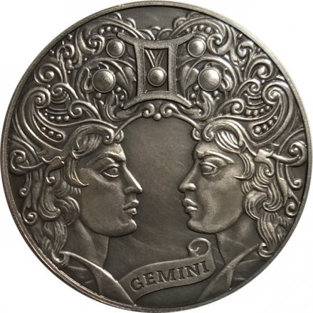 Беларусь 1 рубль 2014 год - Близнецы (Gemini)