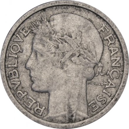 Франция 1 франк 1948 год (без отметки МД)
