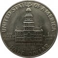 США 1/2 доллара 1976 год - 200-летие Независимости (медь-никель) (без отметки МД)