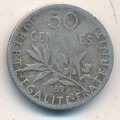 Франция 50 сантимов 1899 год