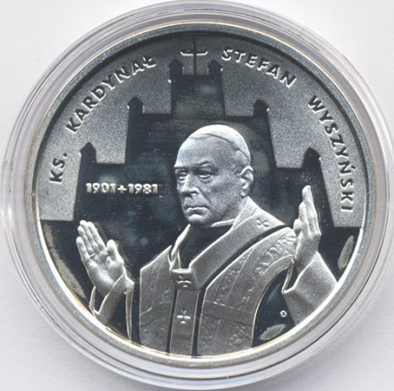 Польша 10 злотых 2001 год - Стефан Вышиньский