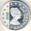 Дания 5 евро 2002 год