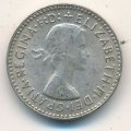 Австралия 3 пенса 1956 год