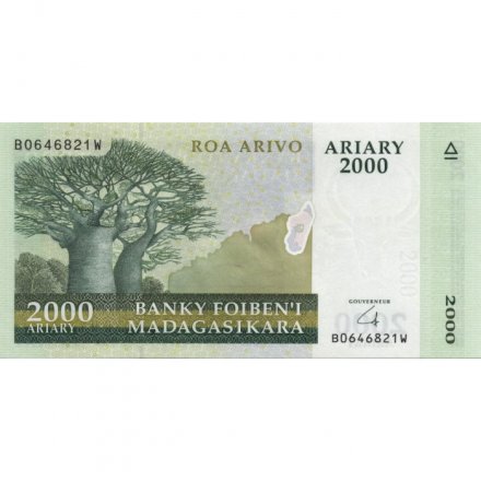 Мадагаскар 2000 ариари 2009 год - Баобабы UNC