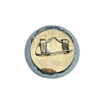 Значок Казань. Чайка. Кремль (синий)