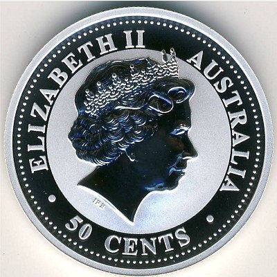 Австралия 50 центов 2006 год - Год собаки. Восточный лунный календарь