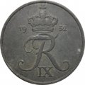 Дания 5 эре 1952 год