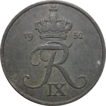 Дания 5 эре 1952 год