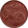 Ирландия 5 евроцентов 2004 год