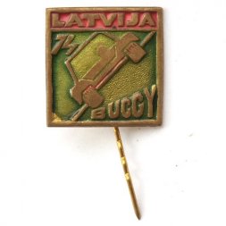 Значок-иголка Buggy. Гонки. Латвия