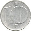 Чехословакия 10 геллеров 1977 год