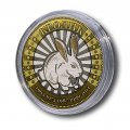 Кролик - Гравированная монета 10 рублей