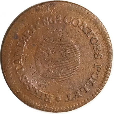 Швеция 1/2 скиллинга 1799 год