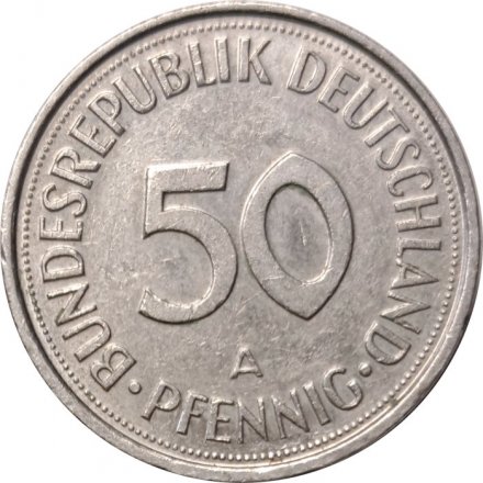ФРГ 50 пфеннигов 1994 год (A)