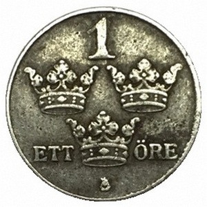 Швеция 1 эре 1948 год