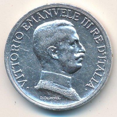Италия 1 лира 1917 год