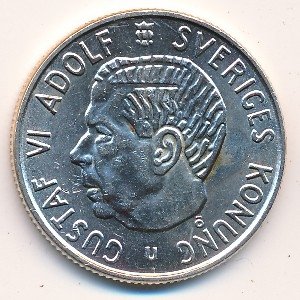 Швеция 2 кроны 1963 год