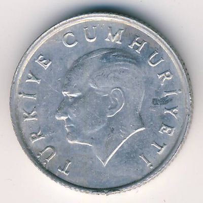 Турция 5 лир 1986 год