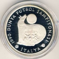 Турция 20000 лир 1990 год