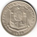 Филиппины 1 песо 1974 год - Хосе Рисаль