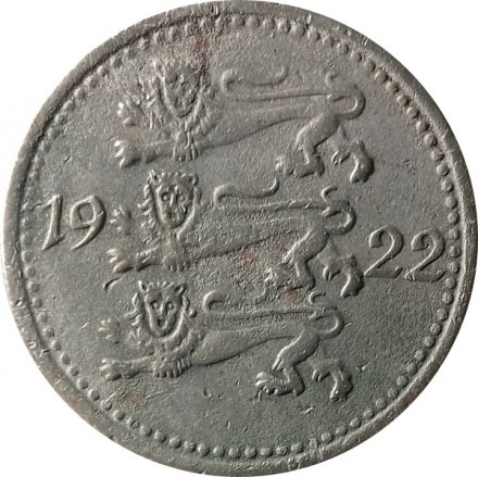 Эстония 3 марки 1922 год