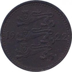 Эстония 3 марки 1922 год