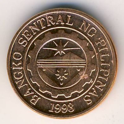 Филиппины 10 сентимо 2002 год