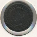 Цейлон 1/4 цента 1870 год