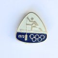 Значок. XX Олимпийские игры 1972. Гребля