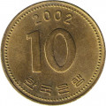 Южная Корея 10 вон 2002 год - Пагода Таботхап