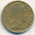 Аргентина 5 сентаво 1945 год