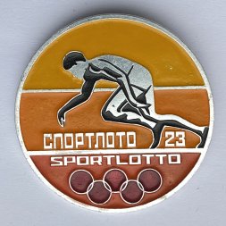 Значок. Легкая атлетика. Бег. Спортлото