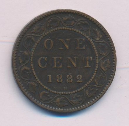 Канада 1 цент 1882 год