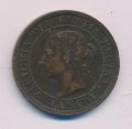 Канада 1 цент 1882 год