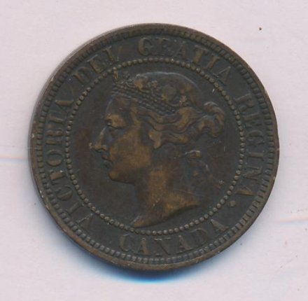 Канада 1 цент 1882 год