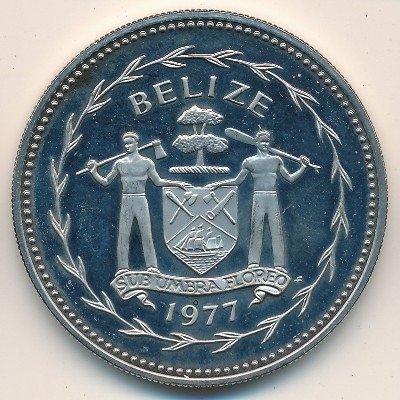 Белиз 5 долларов 1977 год