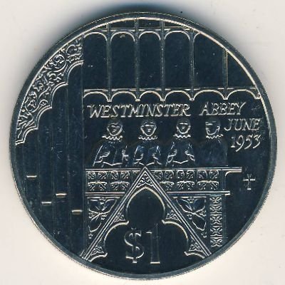 Фиджи 1 доллар 2002 год
