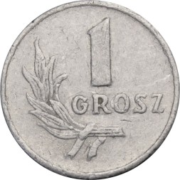 Польша 1 грош 1949 год