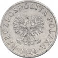 Польша 1 грош 1949 год