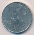 Норвегия 5 крон 1978 год - 350 лет норвежской армии. Меч