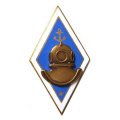 Ромб &quot;Водолазная школа&quot; (синий)