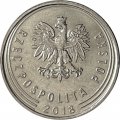 Польша 1 злотый 2018 год
