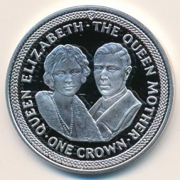 Остров Мэн 1 крона 1985 год