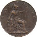 Великобритания 1 фартинг 1923 год