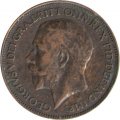 Великобритания 1 фартинг 1923 год
